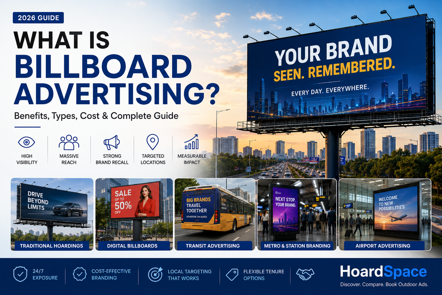 What is Billboard Advertising? Benefits, Types, Cost & Complete Guide (2026)